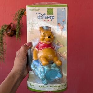 Disney Pooh Shower Head - Red, Yellow, and Blue